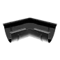 Vnější roh (volitelný úhel) 125 mm černý