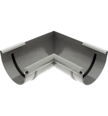 Vnitřní roh 125 mm šedý