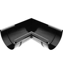 Vnitřní roh 125 mm černý
