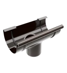 Okapový žlab 125 mm / 90 mm hnědý