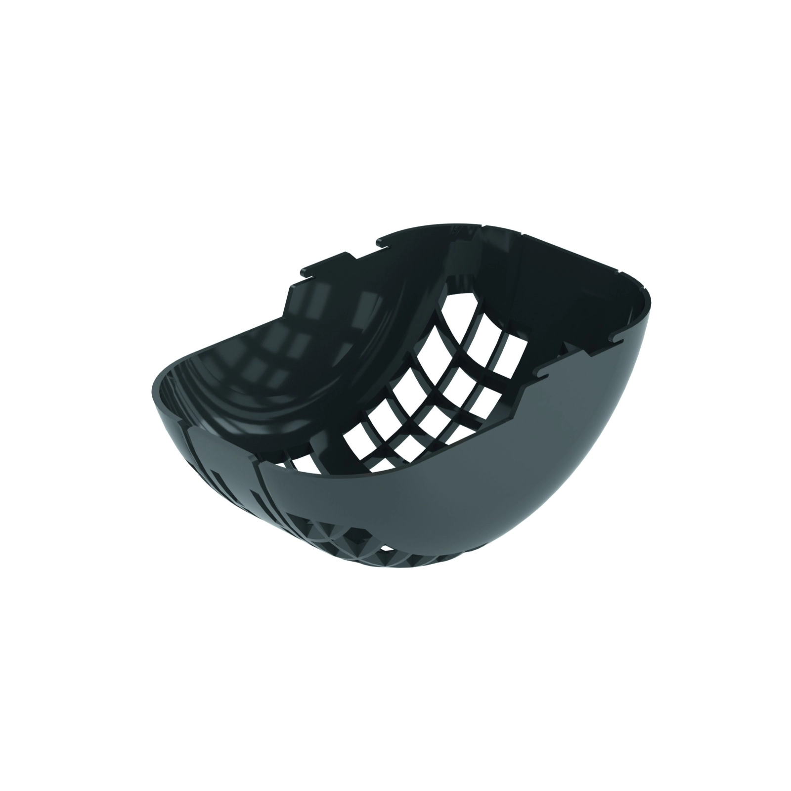 BRYZA PVC koš pro Geiger 110 mm grafitová (RAL 7021)