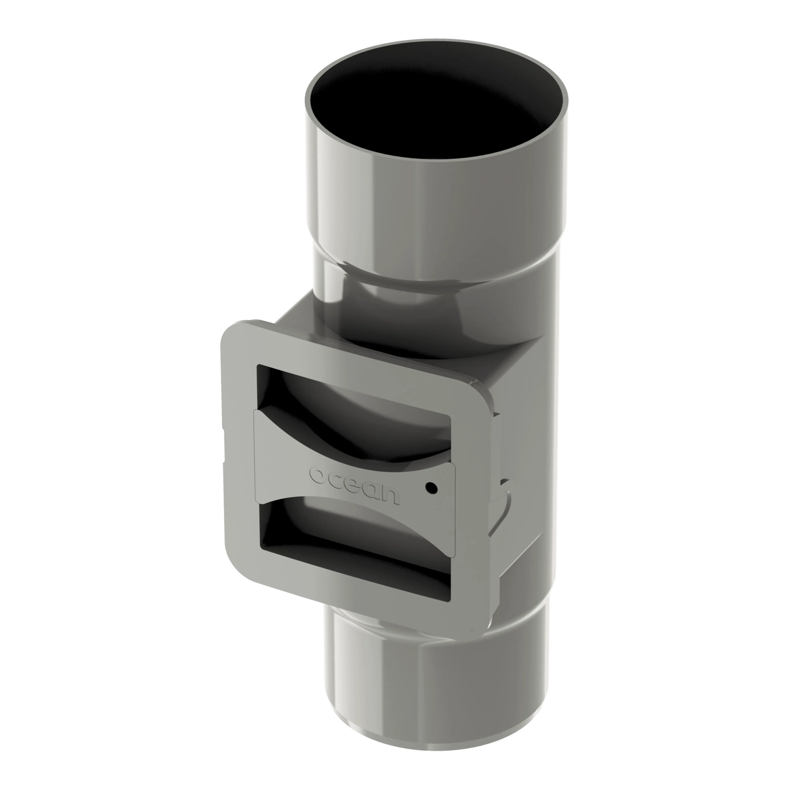 Čistící otvor 110 mm šedý