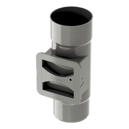 Čistící otvor 110 mm šedý