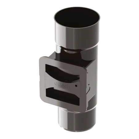 Čistící otvor 110 mm hnědý