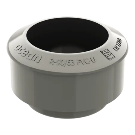 Redukční adaptér 63 mm / 90 mm šedý