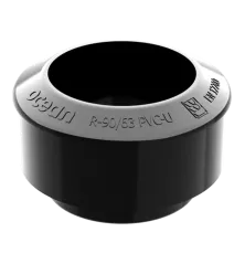 Redukční adaptér 63 mm / 90 mm černý