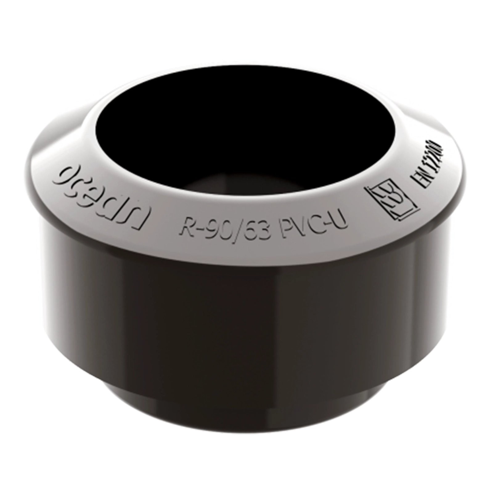 Redukční adaptér 63 mm / 90 mm hnědý