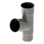 T-trubka 90 mm / 90 mm šedá