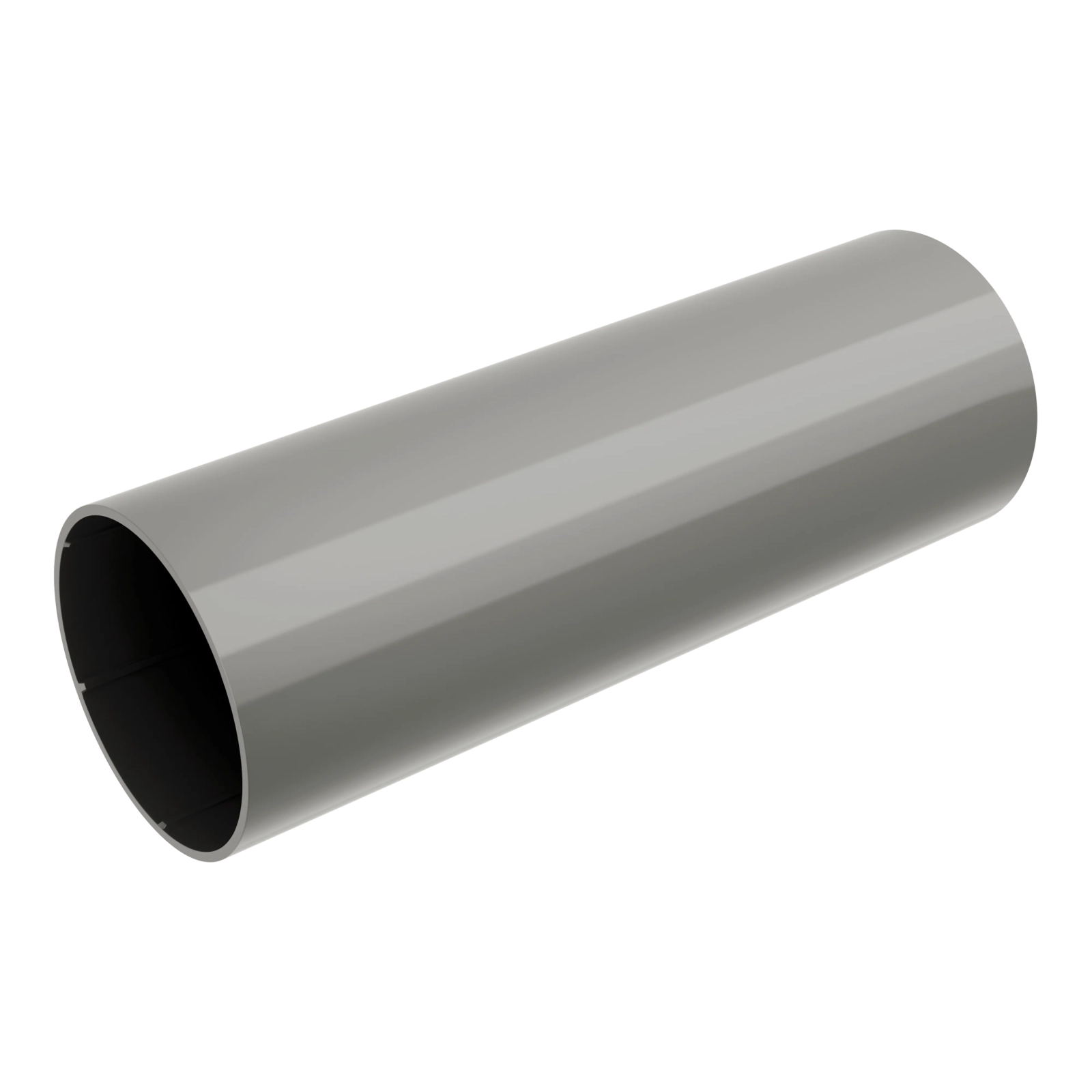 LEFOLYÓCSŐ 4 m / 90 mm šedá