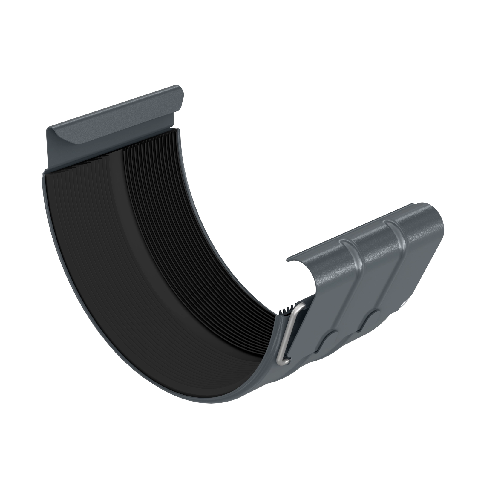 BRYZA STAL Spojka žlabu 125 mm antracitová