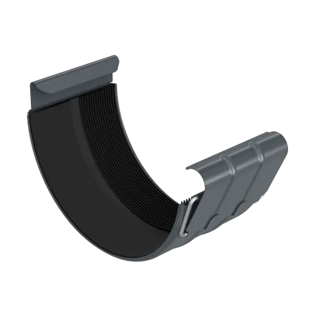 BRYZA STAL Spojka žlabu 125 mm antracitová