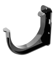 Okapový závěs 100 mm černý