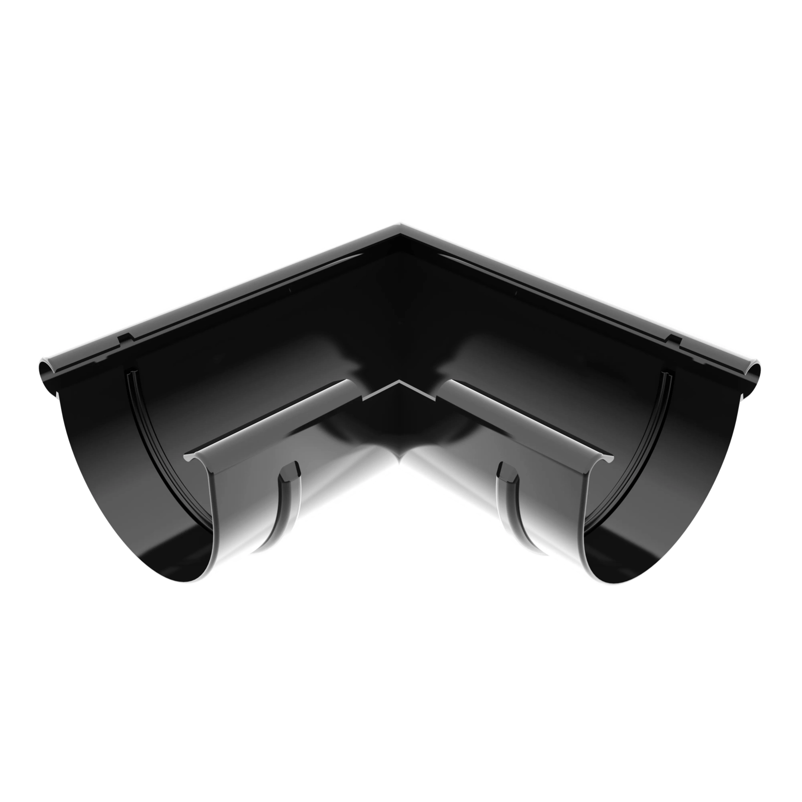 Vnější roh (volitelný úhel) 100 mm černý