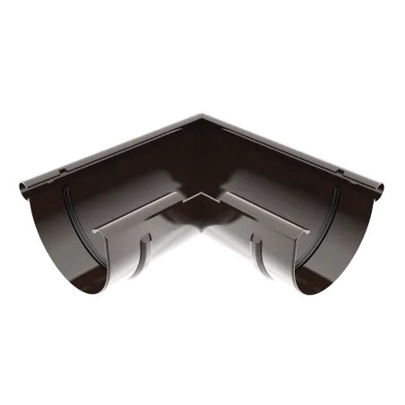 Vnější roh 100 mm hnědý