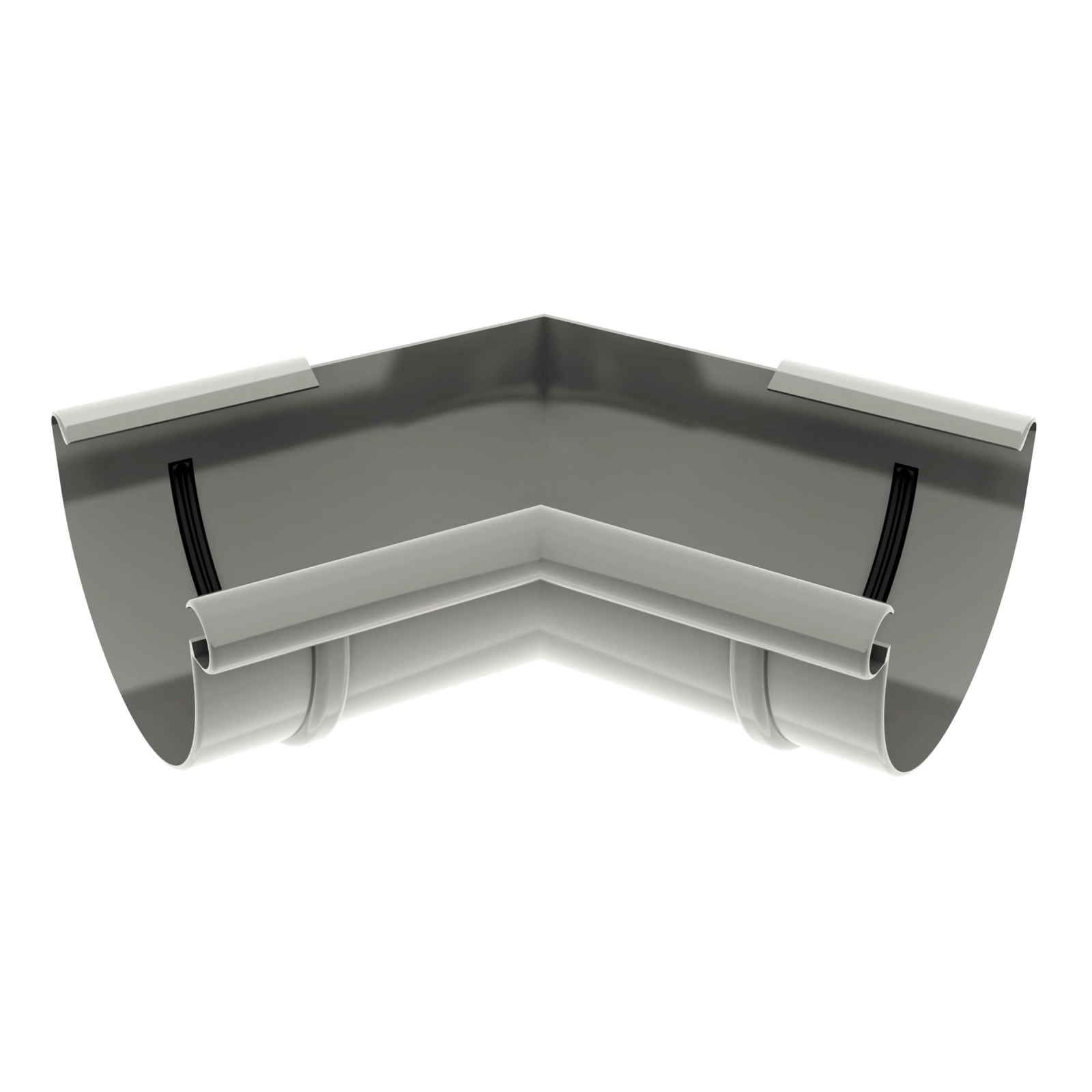 Vnitřní roh (volitelný úhel) 100 mm šedý