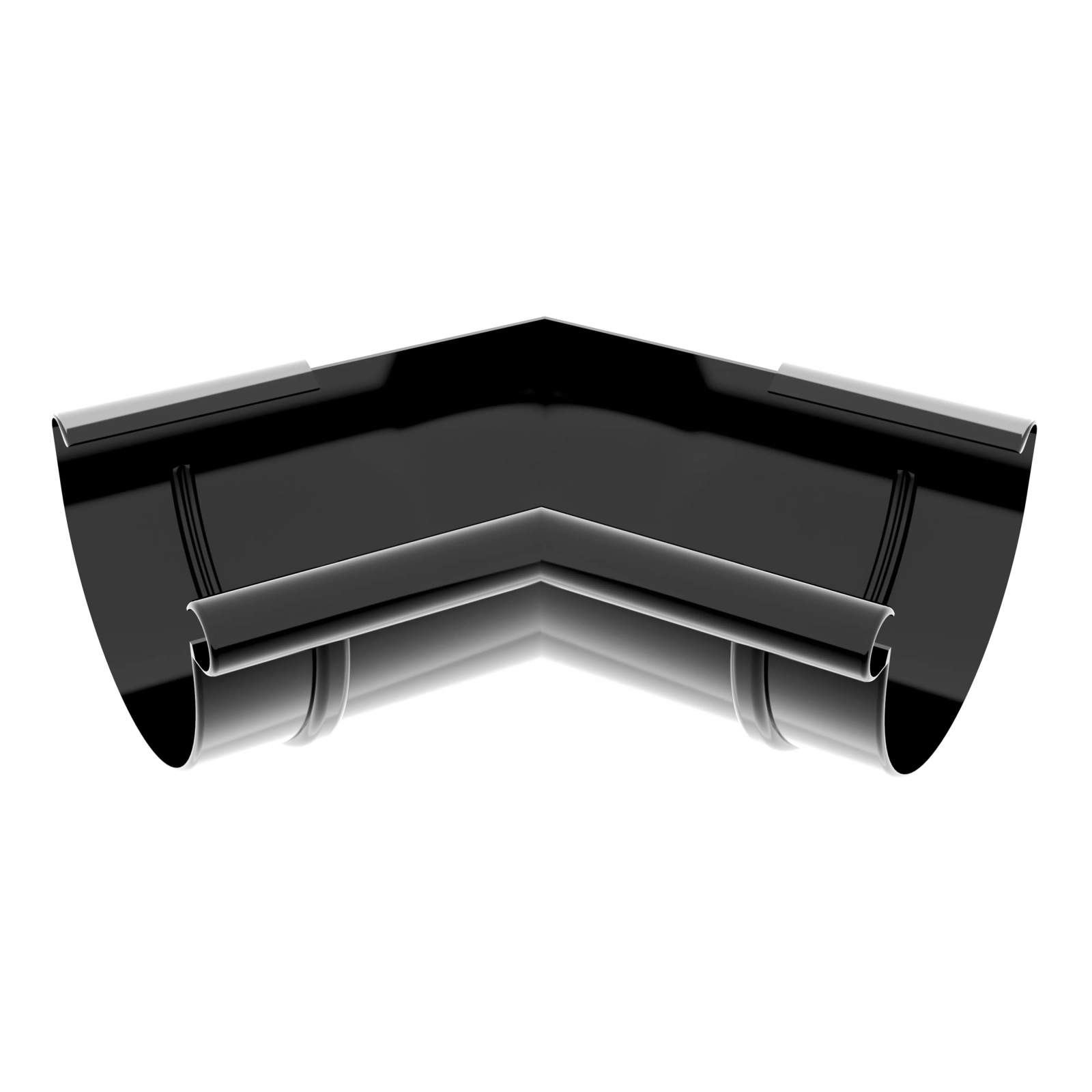 Vnitřní roh (volitelný úhel) 100 mm černý