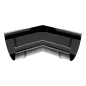 Vnitřní roh (volitelný úhel) 100 mm černý