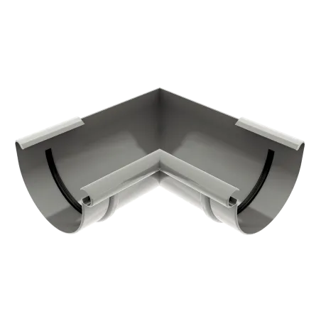 Vnitřní roh 100 mm šedý