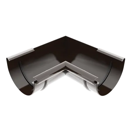 Vnitřní roh 100 mm hnědý