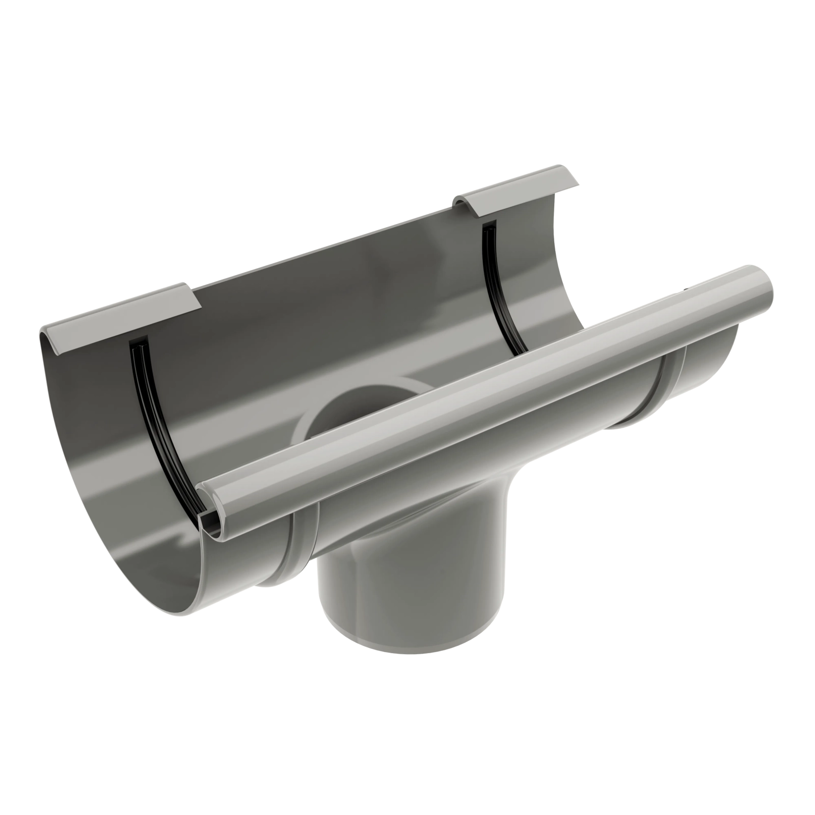 Odtok 63 mm / 100 mm šedý