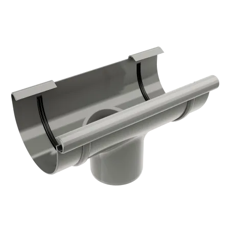 Odtok 63 mm / 100 mm šedý