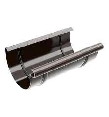 Žlabový spoj 100 mm hnědý