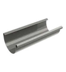 Střešní žlab PVC 4 m / 100 mm šedý