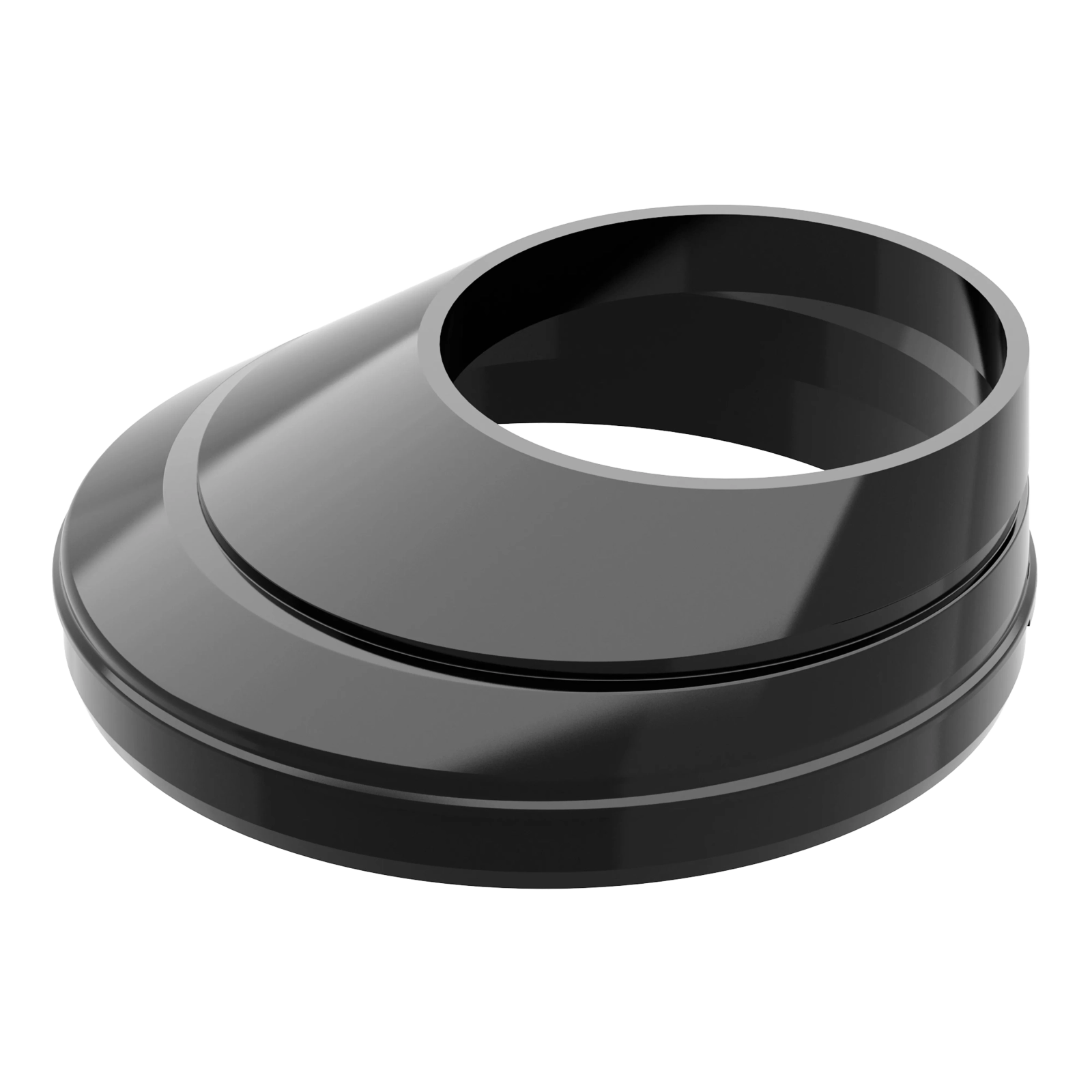 Adaptér pro redukci sedimentu 110 mm / 63 mm černý