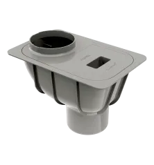 Lapač sedimentu šedý