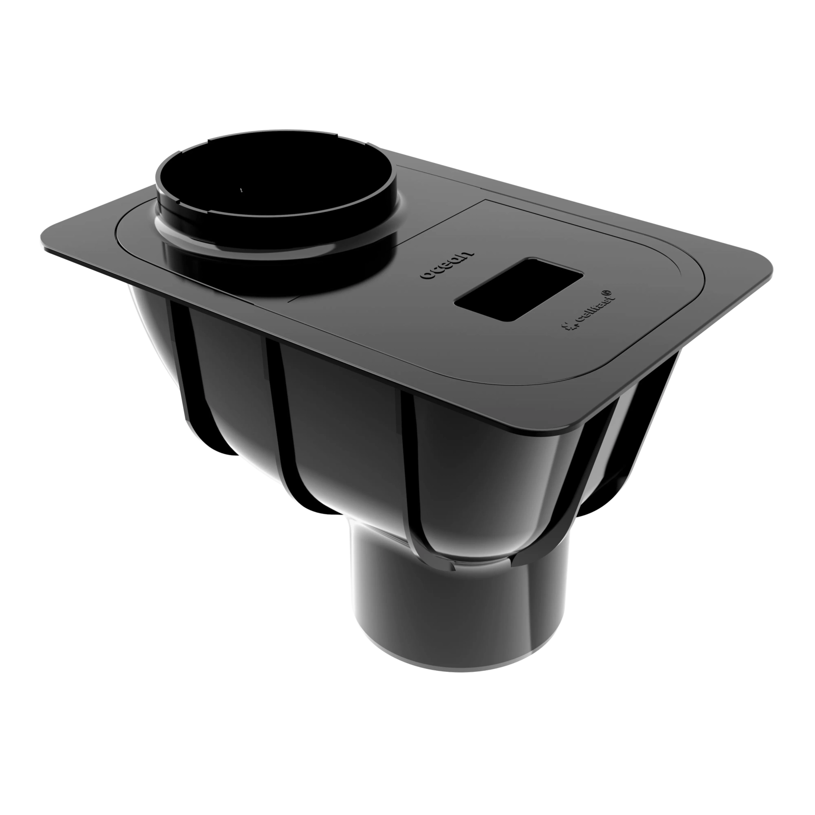 Lapač sedimentu černý