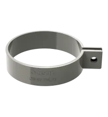 LEFOLYÓCSŐ upínací kroužek 63 mm šedý