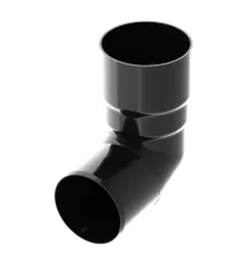 Loket (jakýkoli úhel) 63 mm černý