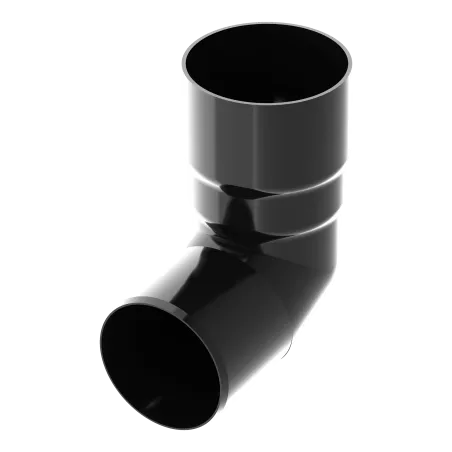 Loket (jakýkoli úhel) 63 mm černý