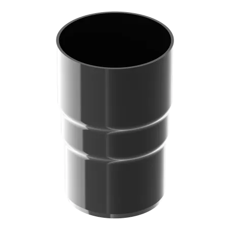 LEFOLYÓCSŐ spoj 63 mm černý
