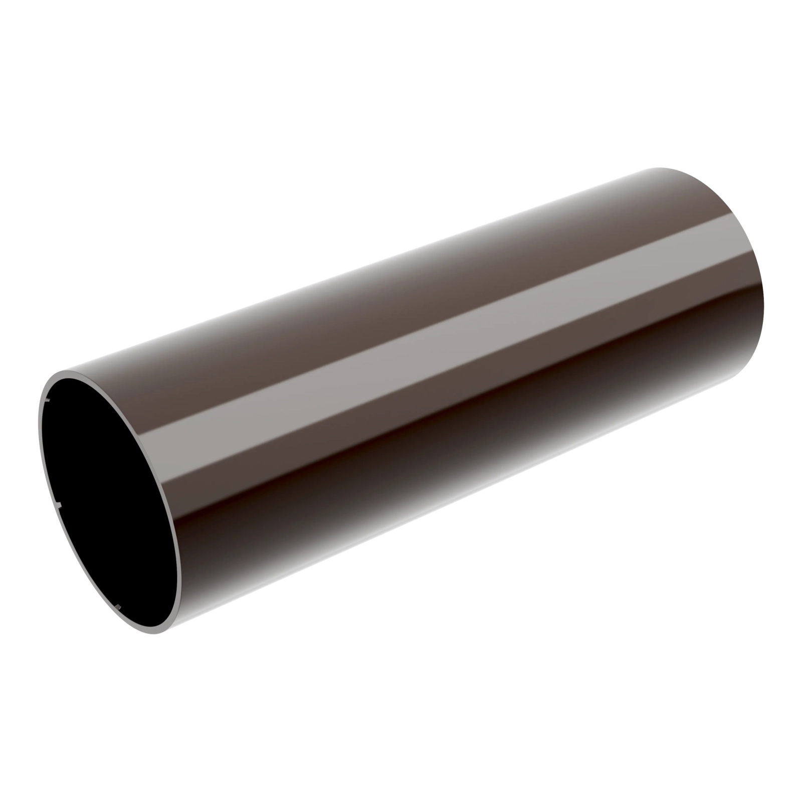 LEFOLYÓCSŐ 3 m / 63 mm hnědá