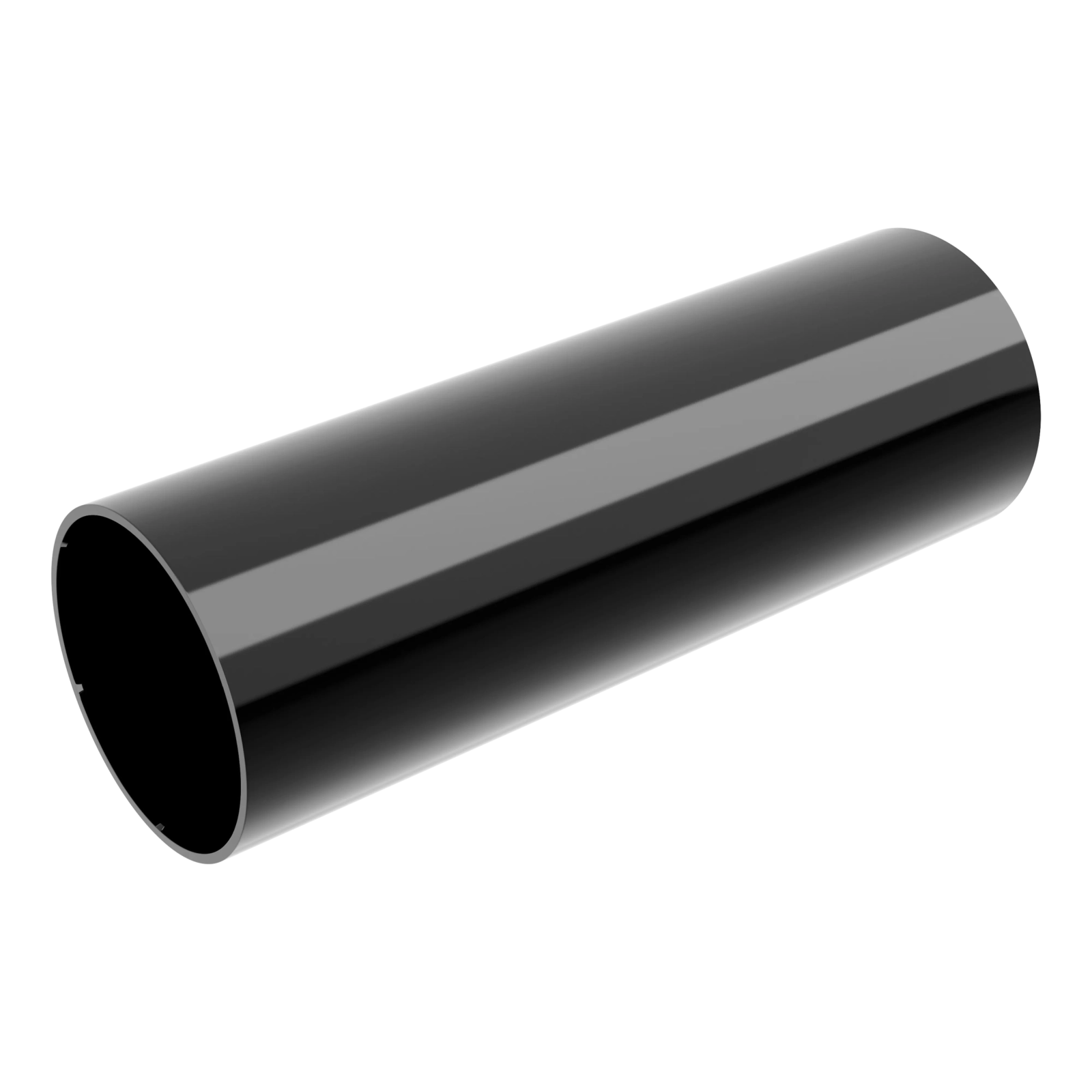 LEFOLYÓCSŐ 4 m / 63 mm černý