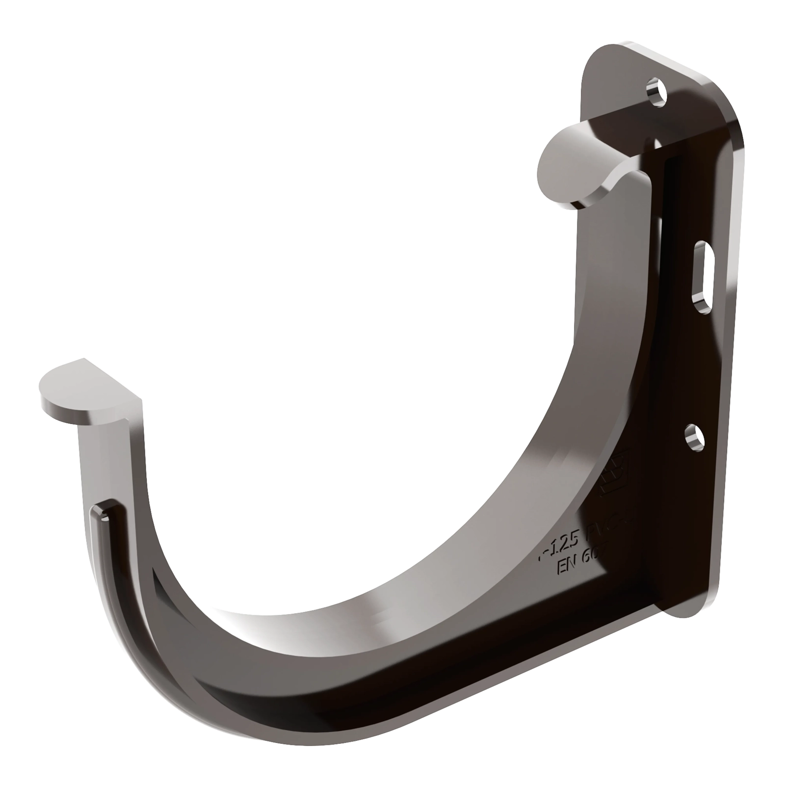 Okapový závěs 75 mm hnědý