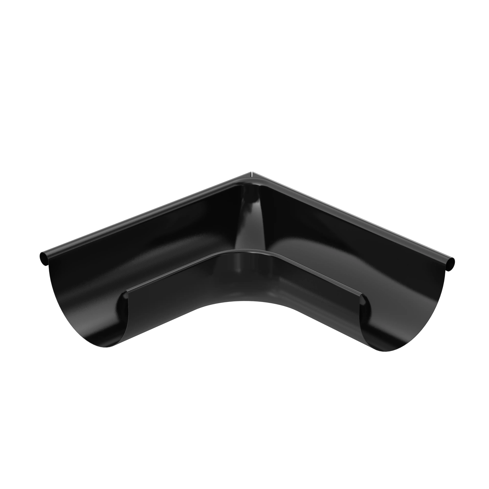 BRYZA STAL Vnější roh 150 mm černý