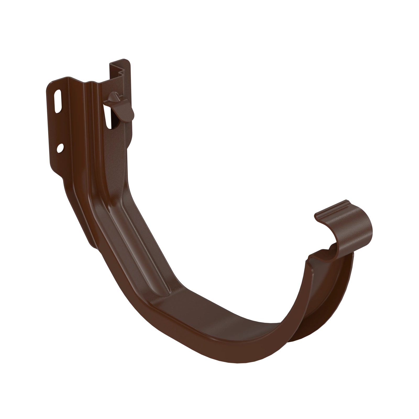 BRYZA STAL Hák žlabu římsový/čelní 150 mm hnědý