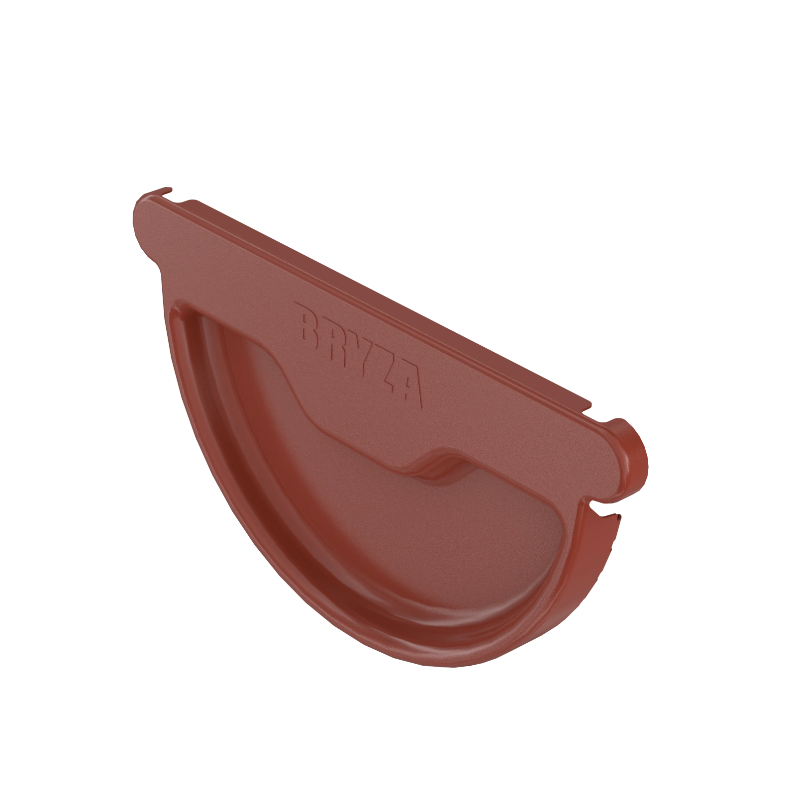 BRYZA STAL Univerzální čelo žlabu 150 mm cihlový