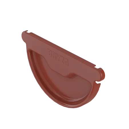 BRYZA STAL Univerzální čelo žlabu 150 mm cihlový