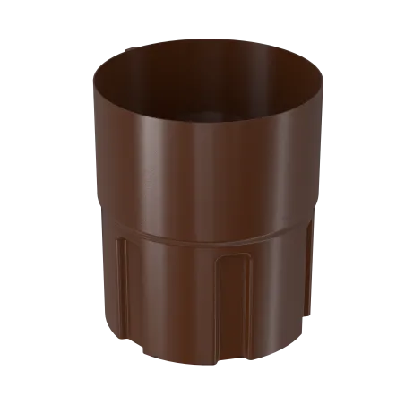 BRYZA STAL Spojka svodu 100 mm hnědá