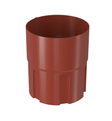 BRYZA STAL Spojka svodu 100 mm cihlově červená