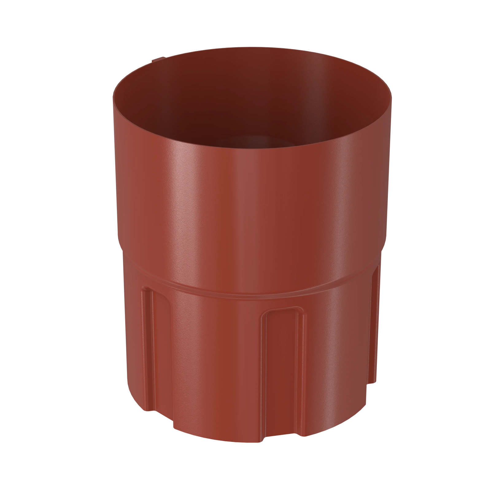 BRYZA STAL Spojka svodu 100 mm cihlově červená