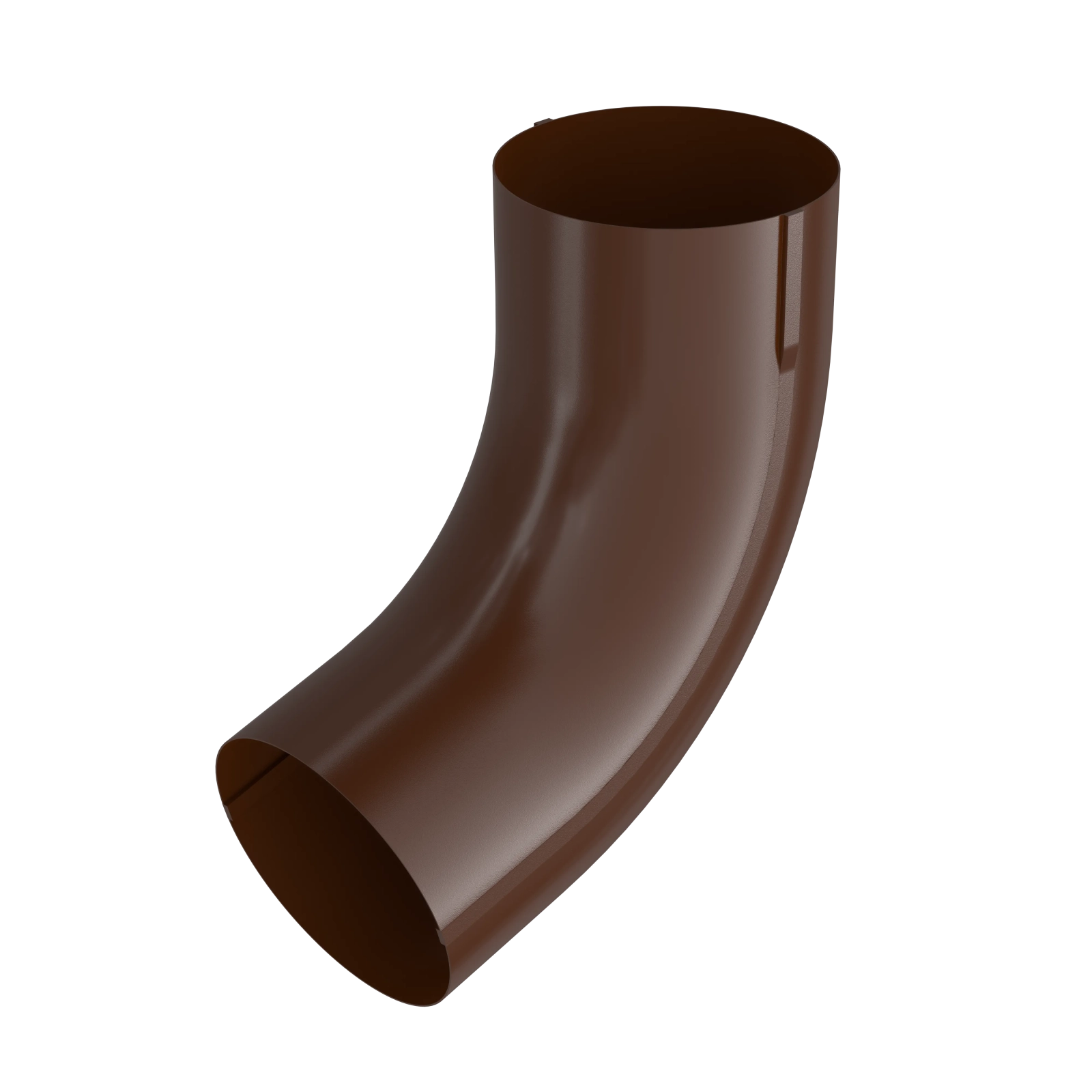 BRYZA STAL Koleno na rúry 100 mm hnedé