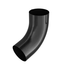 BRYZA STAL Koleno na potrubie 100 mm čierne
