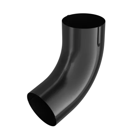 BRYZA STAL Koleno svodu 100 mm černá