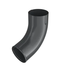 BRYZA STAL Odtoková pätka 100 mm grafitová