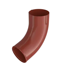 BRYZA STAL Výtokové koleno svodu 100 mm cihlově červená