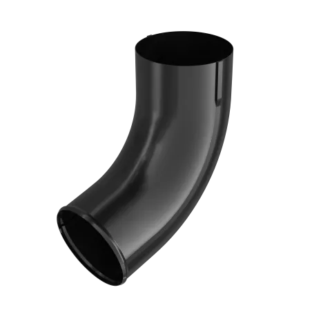 BRYZA STAL Výtokové koleno svodu 100 mm černá